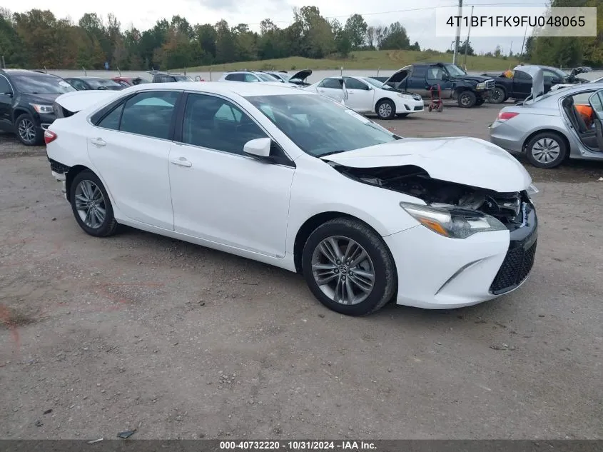 2015 Toyota Camry Se VIN: 4T1BF1FK9FU048065 Lot: 40732220