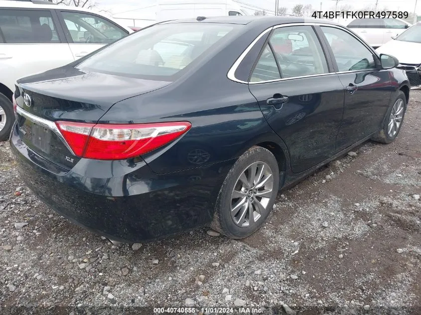 4T4BF1FK0FR497589 2015 Toyota Camry Xle