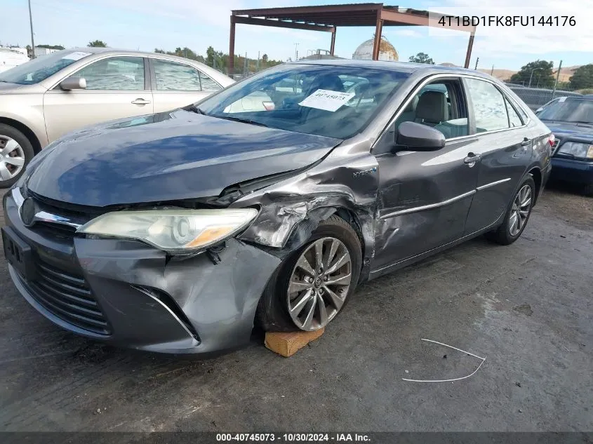 4T1BD1FK8FU144176 2015 Toyota Camry Hybrid Xle