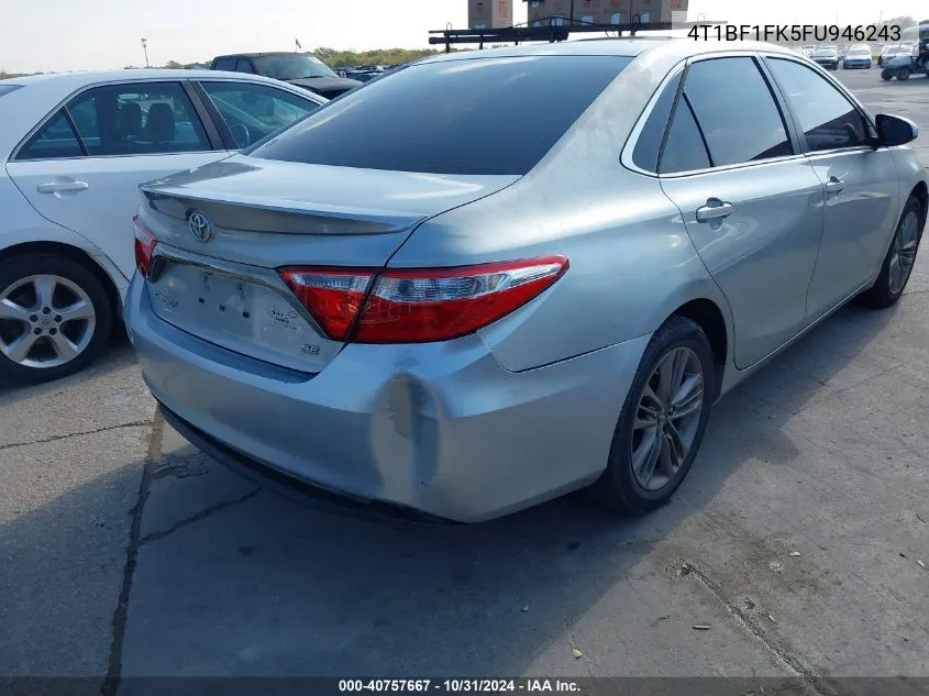 4T1BF1FK5FU946243 2015 Toyota Camry Se