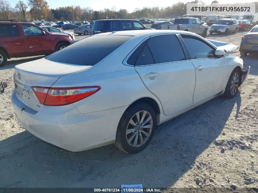 2015 Toyota Camry Xle VIN: 4T1BF1FK8FU956572 Lot: 40761234