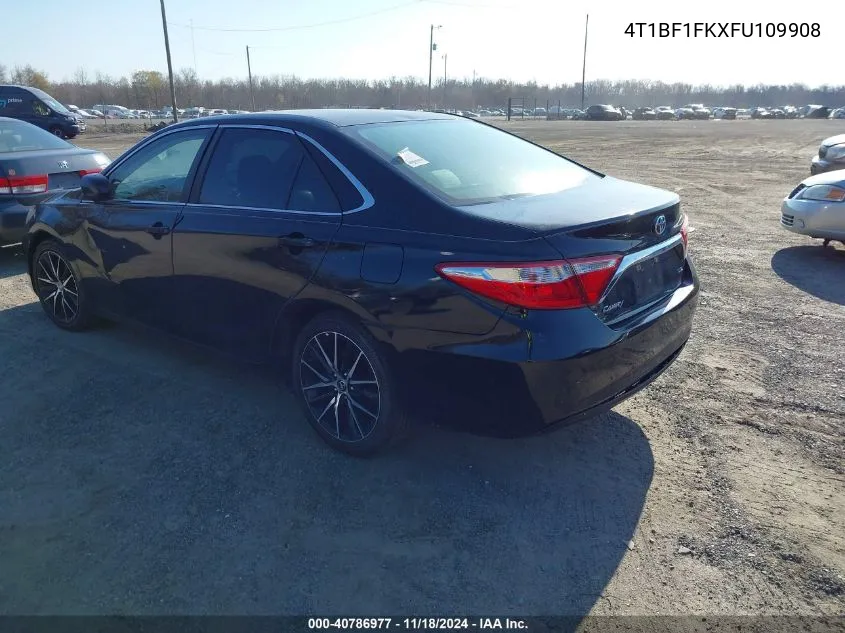 2015 Toyota Camry Le VIN: 4T1BF1FKXFU109908 Lot: 40786977