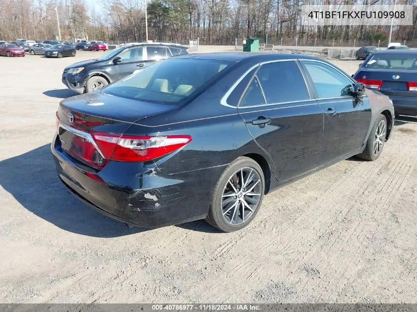 2015 Toyota Camry Le VIN: 4T1BF1FKXFU109908 Lot: 40786977