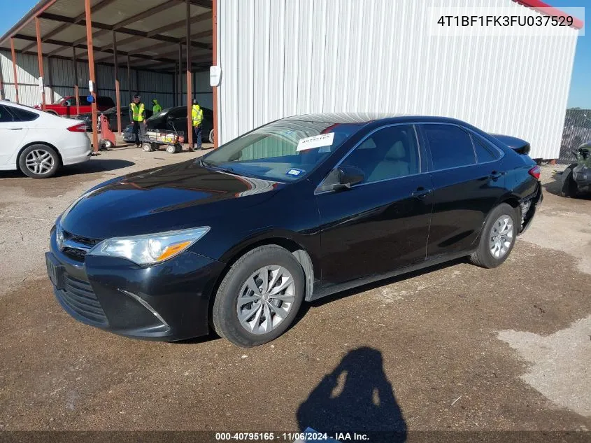 2015 Toyota Camry Le VIN: 4T1BF1FK3FU037529 Lot: 40795165