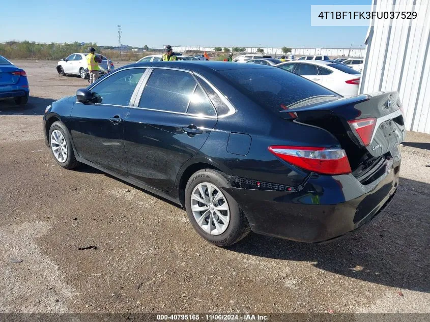 2015 Toyota Camry Le VIN: 4T1BF1FK3FU037529 Lot: 40795165