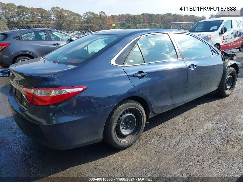 2015 Toyota Camry Hybrid Le VIN: 4T1BD1FK9FU157888 Lot: 40810366