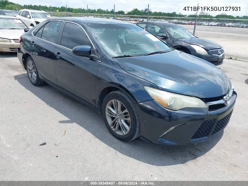 4T1BF1FK5GU127931 2016 Toyota Camry Le/Se/Xle/Xse