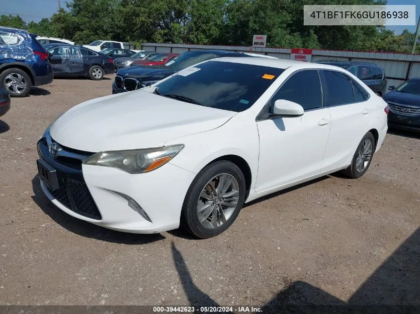 4T1BF1FK6GU186938 2016 Toyota Camry Se