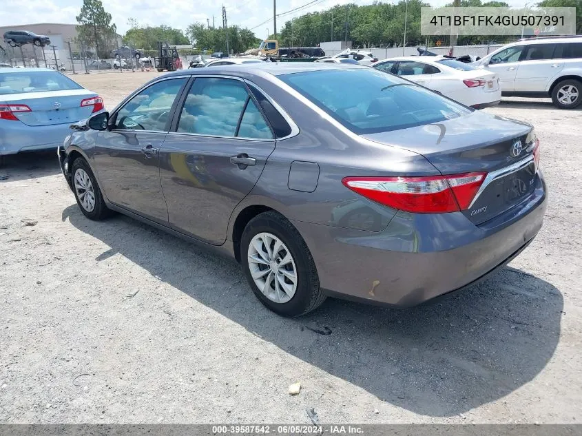 4T1BF1FK4GU507391 2016 Toyota Camry Le