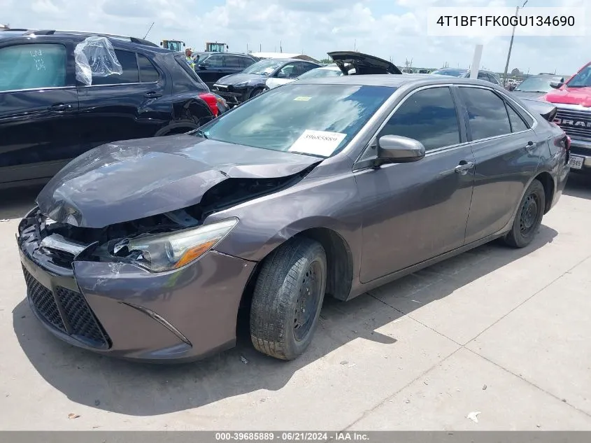 4T1BF1FK0GU134690 2016 Toyota Camry Xse