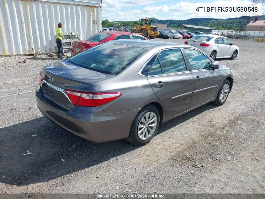 4T1BF1FK5GU530548 2016 Toyota Camry Le