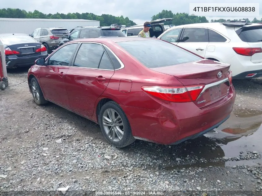 4T1BF1FKXGU608838 2016 Toyota Camry Se