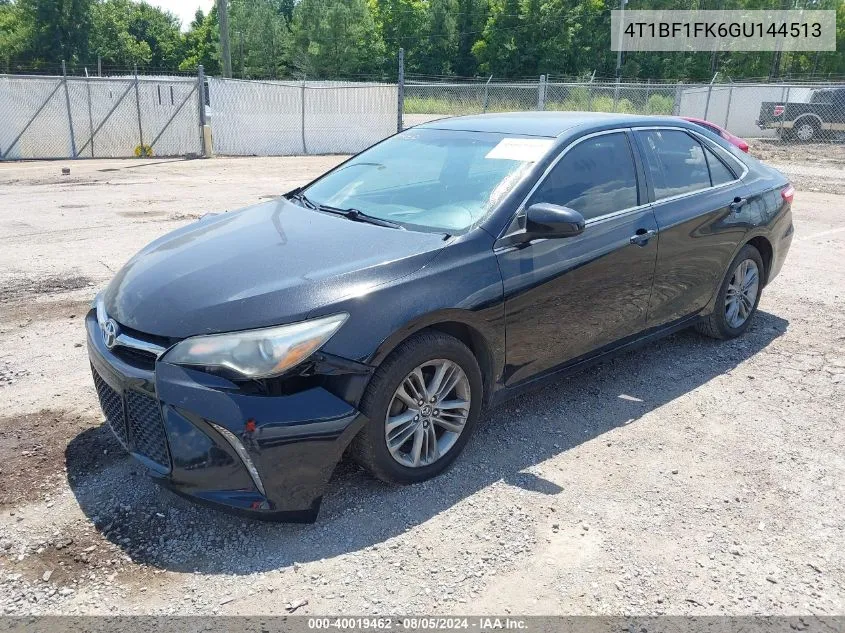 4T1BF1FK6GU144513 2016 Toyota Camry Se