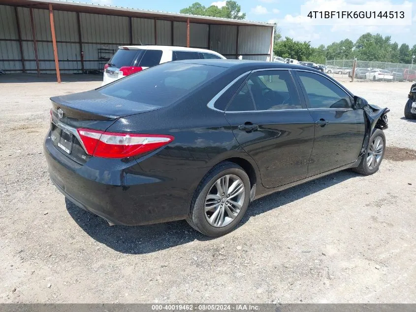 4T1BF1FK6GU144513 2016 Toyota Camry Se