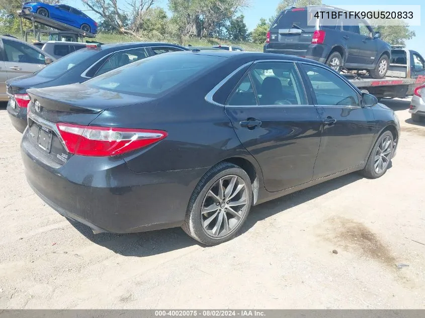 4T1BF1FK9GU520833 2016 Toyota Camry Xse