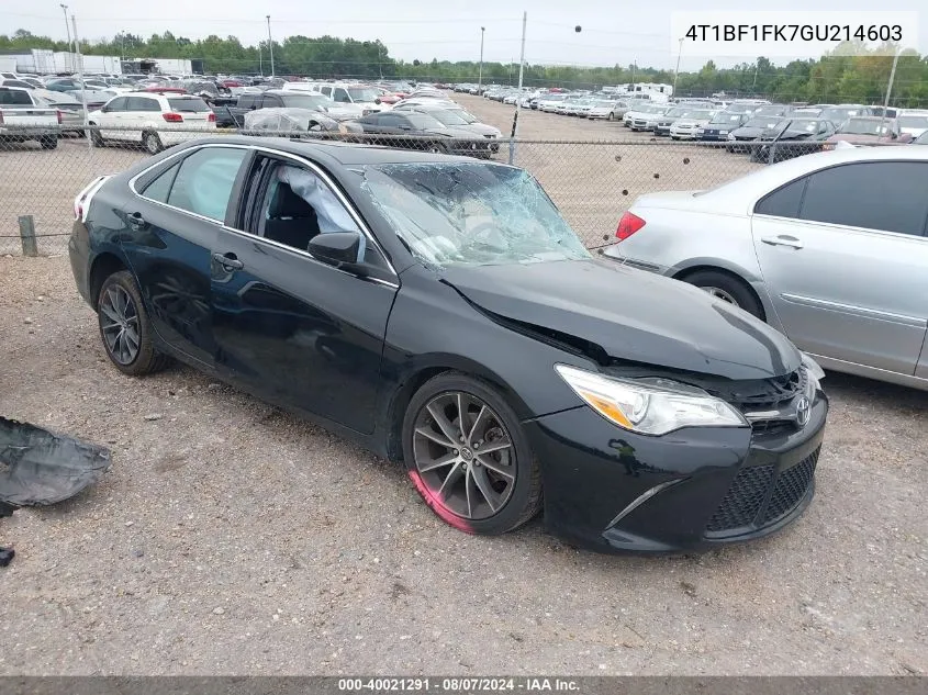 4T1BF1FK7GU214603 2016 Toyota Camry Xse