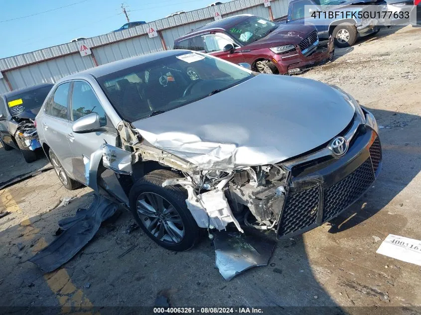 4T1BF1FK5GU177633 2016 Toyota Camry Se