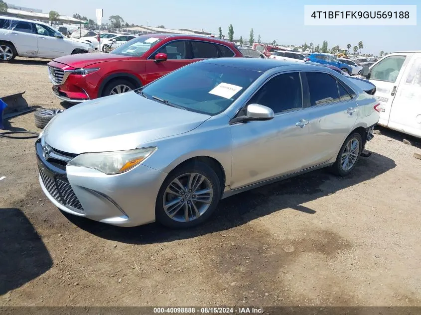 4T1BF1FK9GU569188 2016 Toyota Camry Se