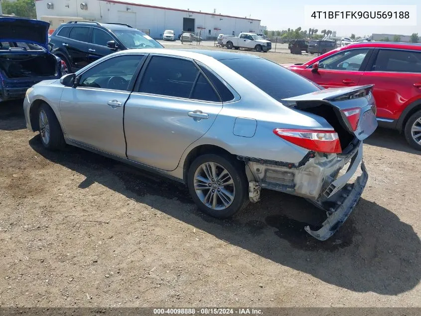 4T1BF1FK9GU569188 2016 Toyota Camry Se