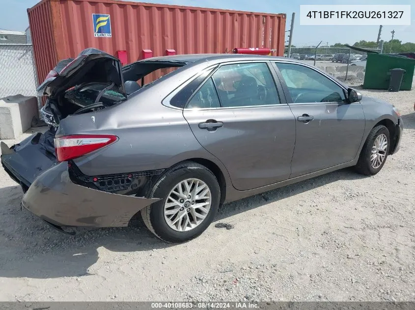 4T1BF1FK2GU261327 2016 Toyota Camry Le