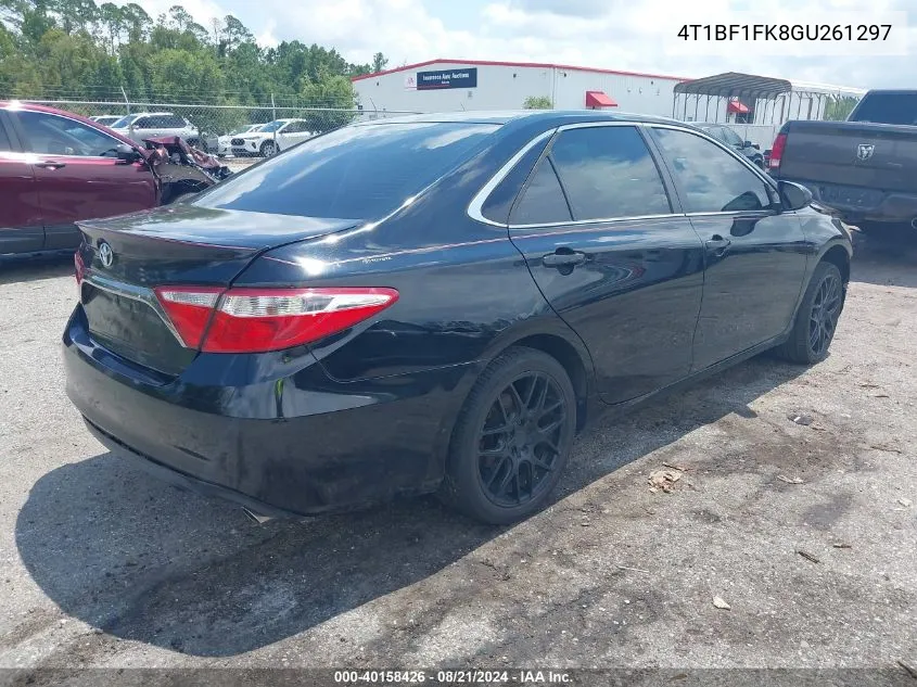 2016 Toyota Camry Le/Xle/Se/Xse VIN: 4T1BF1FK8GU261297 Lot: 40158426