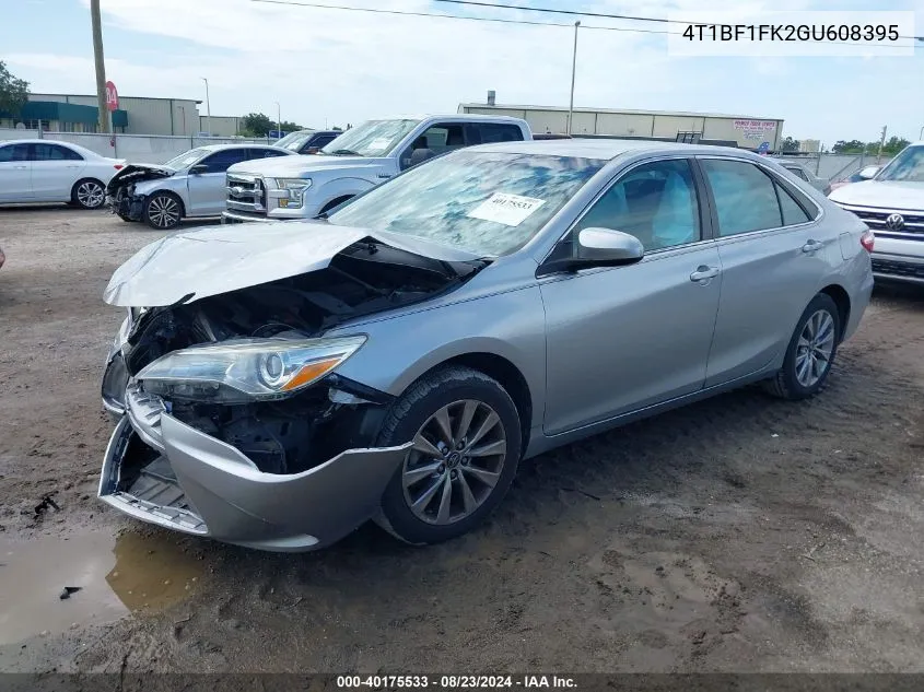 2016 Toyota Camry Le/Xle/Se/Xse VIN: 4T1BF1FK2GU608395 Lot: 40175533