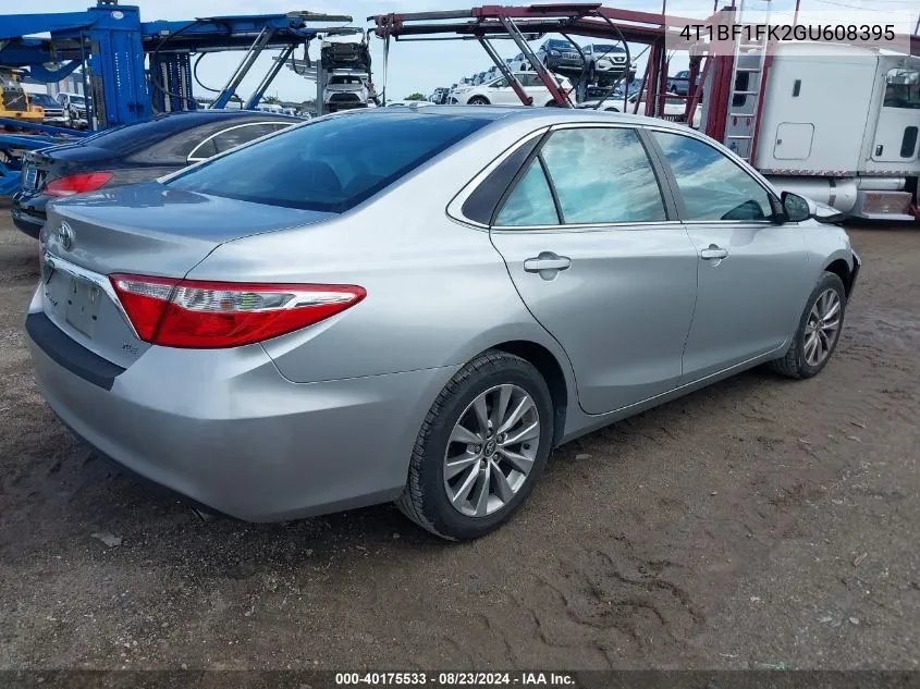 2016 Toyota Camry Le/Xle/Se/Xse VIN: 4T1BF1FK2GU608395 Lot: 40175533