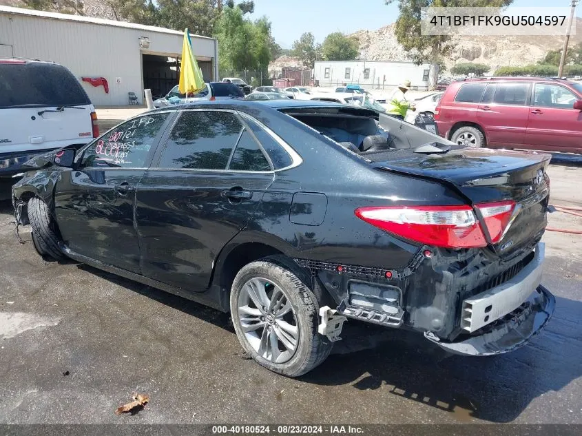 4T1BF1FK9GU504597 2016 Toyota Camry Se