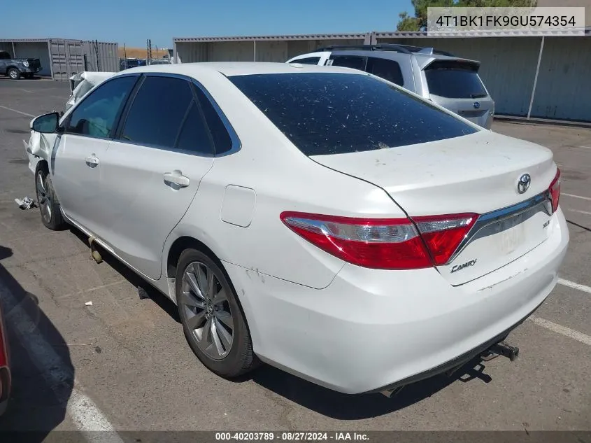 4T1BK1FK9GU574354 2016 Toyota Camry Xle V6