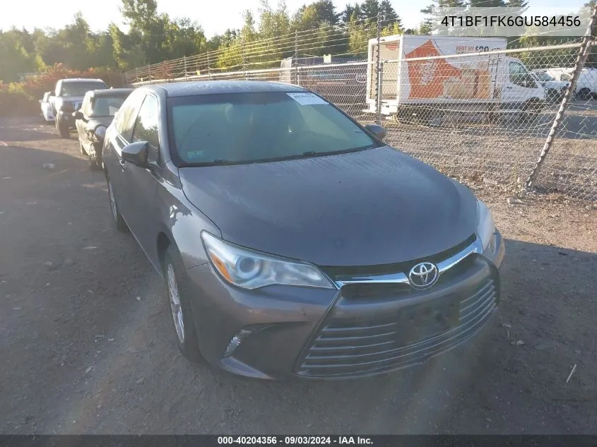 4T1BF1FK6GU584456 2016 Toyota Camry Le