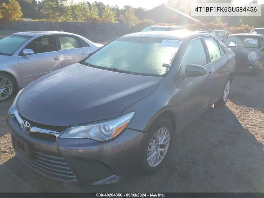 4T1BF1FK6GU584456 2016 Toyota Camry Le