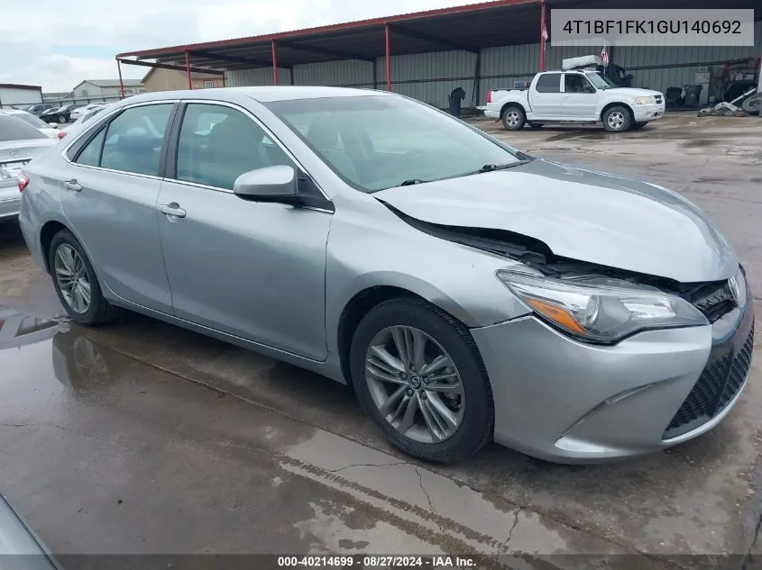 4T1BF1FK1GU140692 2016 Toyota Camry Se