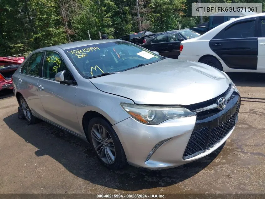 4T1BF1FK6GU571061 2016 Toyota Camry Se