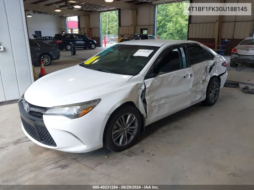 4T1BF1FK3GU188145 2016 Toyota Camry Se