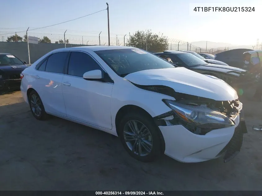 4T1BF1FK8GU215324 2016 Toyota Camry Se