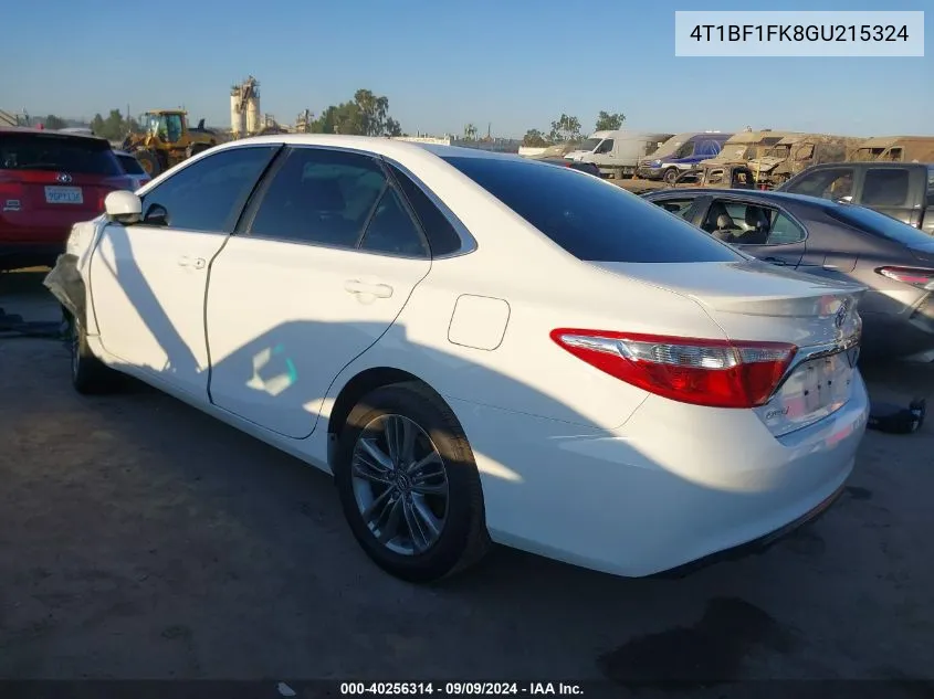 4T1BF1FK8GU215324 2016 Toyota Camry Se