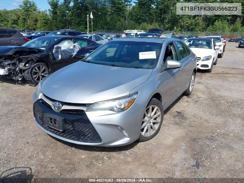 4T1BF1FK3GU566223 2016 Toyota Camry Se