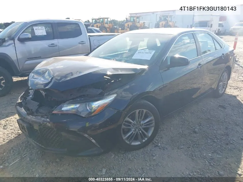 4T1BF1FK3GU180143 2016 Toyota Camry Se