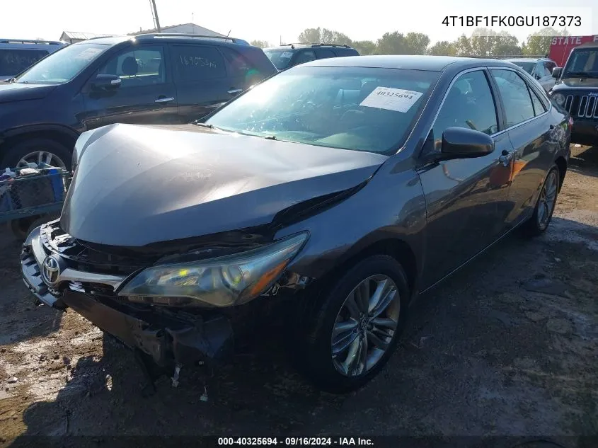 4T1BF1FK0GU187373 2016 Toyota Camry Se