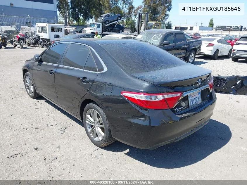 4T1BF1FKXGU185646 2016 Toyota Camry Se