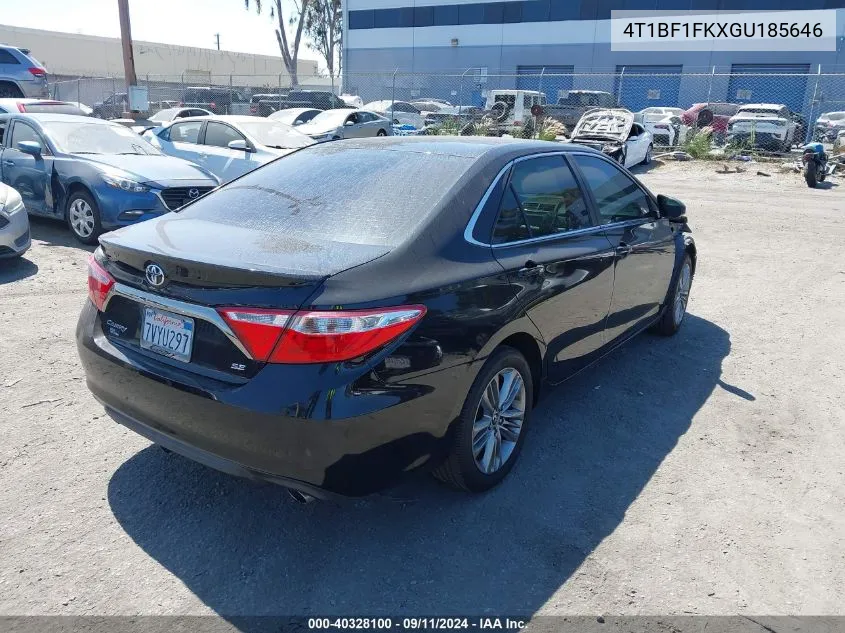 4T1BF1FKXGU185646 2016 Toyota Camry Se