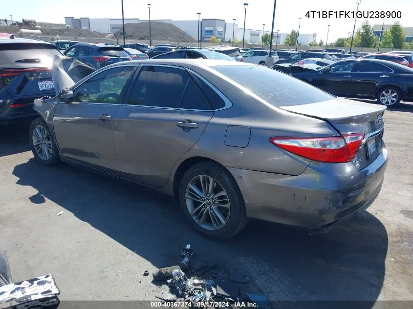 4T1BF1FK1GU238900 2016 Toyota Camry Se