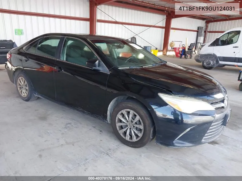 4T1BF1FK9GU124031 2016 Toyota Camry Le