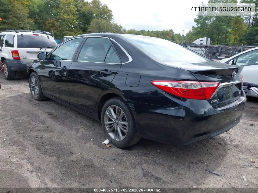 4T1BF1FK5GU256350 2016 Toyota Camry Se