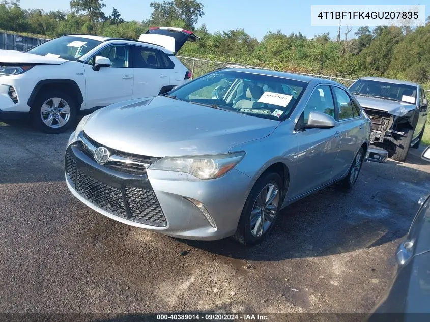 4T1BF1FK4GU207835 2016 Toyota Camry Se