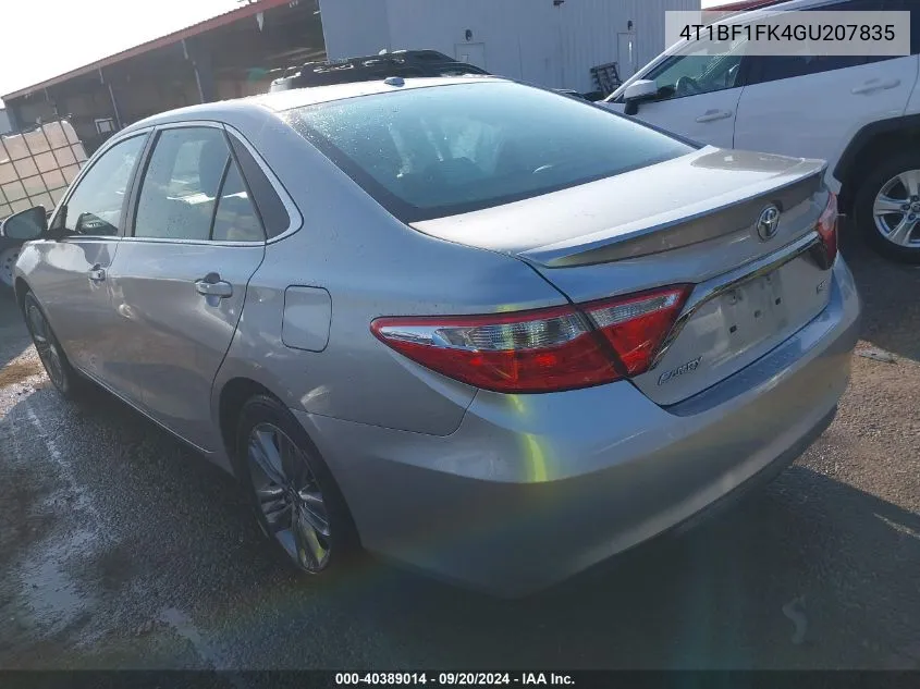 4T1BF1FK4GU207835 2016 Toyota Camry Se