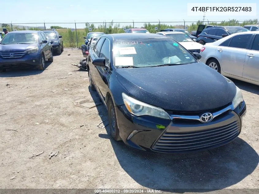 4T4BF1FK2GR527483 2016 Toyota Camry Le