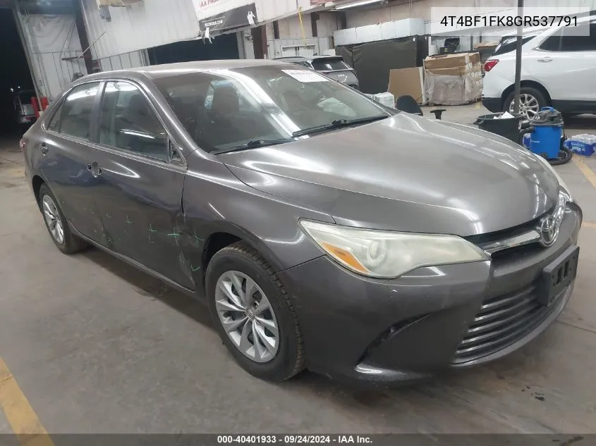 4T4BF1FK8GR537791 2016 Toyota Camry Le/Xle/Se/Xse