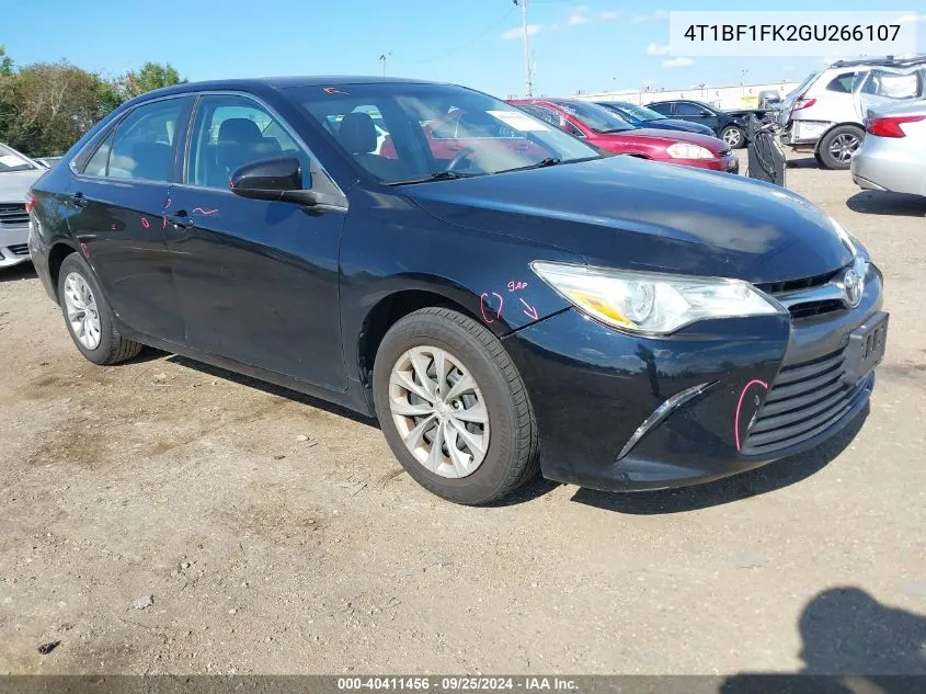 4T1BF1FK2GU266107 2016 Toyota Camry Le