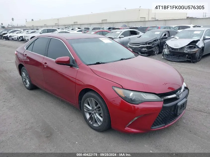 4T1BF1FK0GU576305 2016 Toyota Camry Le/Xle/Se/Xse